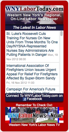 WNY Labor Today News Widget