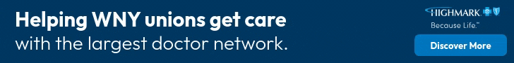 Highmark Blue Cross Blue Shield of WNY pround to be the only local health plan with a unionized work force.