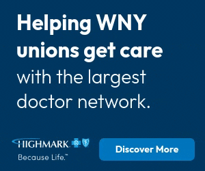 Highmark Blue Cross Blue Shield of WNY pround to be the only local health plan with a unionized work force.