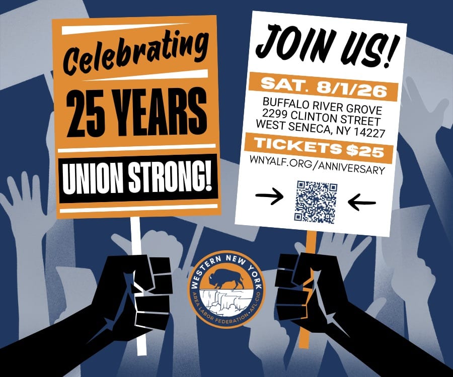 Western New York Area Labor Federation 25th Anniversary Celebration