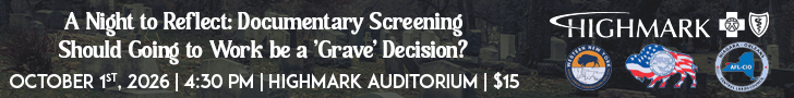 A night to reflect: document screening, October 1st, Highmark Auditorium