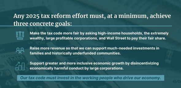 Unions & Advocacy Groups ‘Call For Congress To Pass Bold Tax Reform’