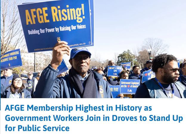 Federal Employee Union ‘Celebrates Early Wins’ Against Trump ‘But Is Preparing For The Long Haul’ - Since Trump’s Election, The American Federation Of Government Employees Says It ‘Has Achieved Record-Breaking’ Membership