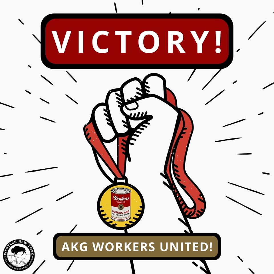 Workers At The AKG Art Museum In Buffalo Vote To Unionize