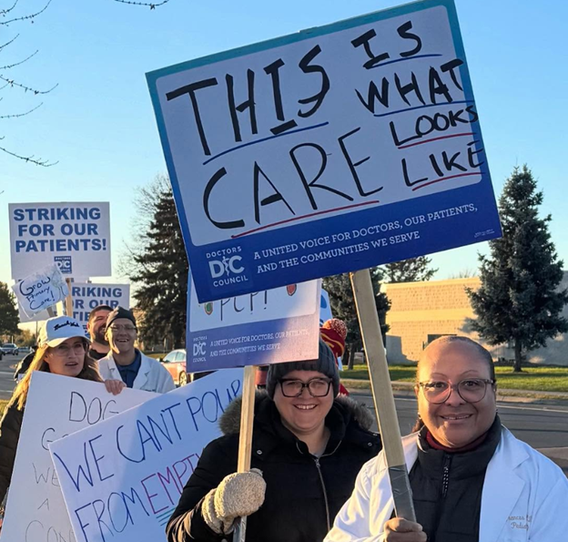 Doctors, Physicians’ Assistants & Nurse Practitioners Employed At Allina Health Care Strike Across Metro Area Clinics In ‘Historic First’ For Minnesota