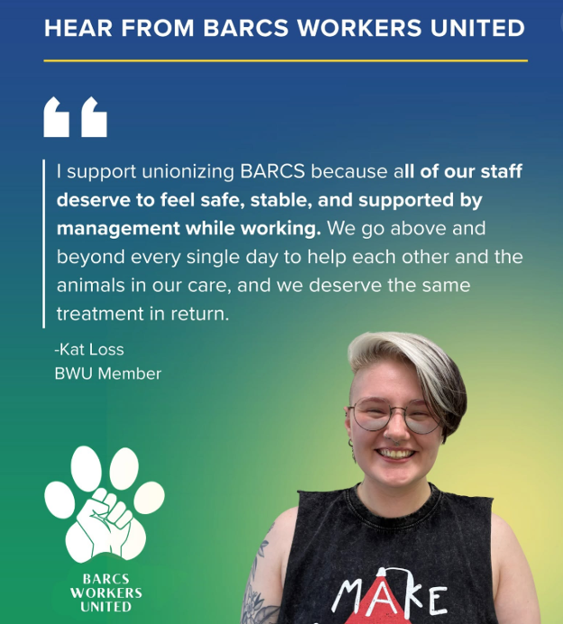 Nearly 60 Workers At The Baltimore Animal Shelter ‘Go Union’ With AFSCME
