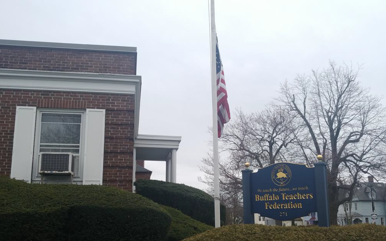 The Buffalo Teachers Federation Calls On The Buffalo Community To Lower Its Flags In Memory Of Those Whose Lives Have Been Lost As A Result Of COVID-19 