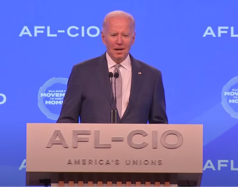 ‘Despite Calls’ For Him To Step Down As A Candidate, The National AFL-CIO Is ‘Sticking With President Biden’