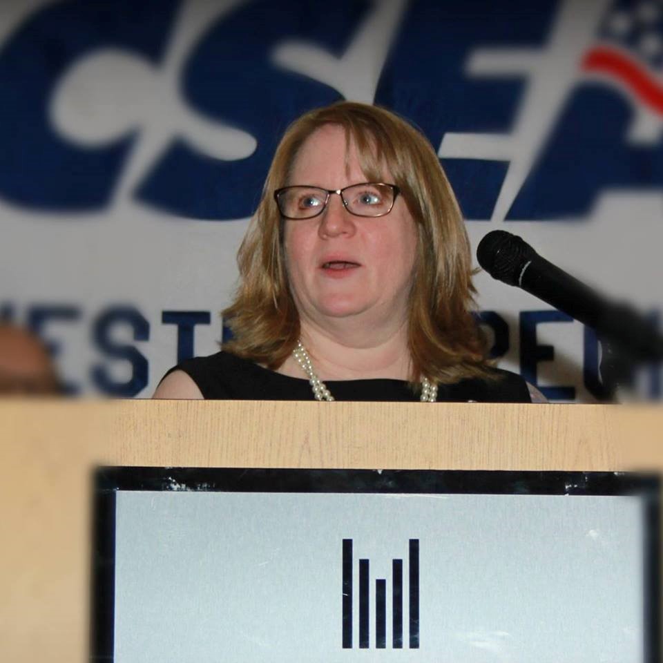 CSEA Southern Tier Labor Leader Bonnie Peters Receives George Ritzer Labor Award During Ceremonies Held At The 38th Annual Greater Jamestown Labor Day Festival 