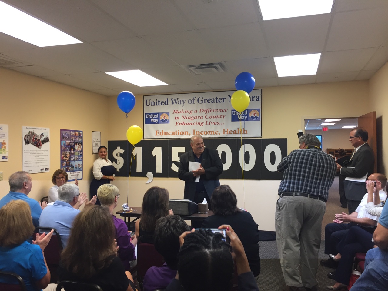 With A Goal Of $1.15 Million, Niagara-Orleans AFL-CIO Central Labor Council President Jim Briggs Announced As Campaign Co-Chair Of The United Way Of Greater Niagara’s 2017 Fundraising Effort