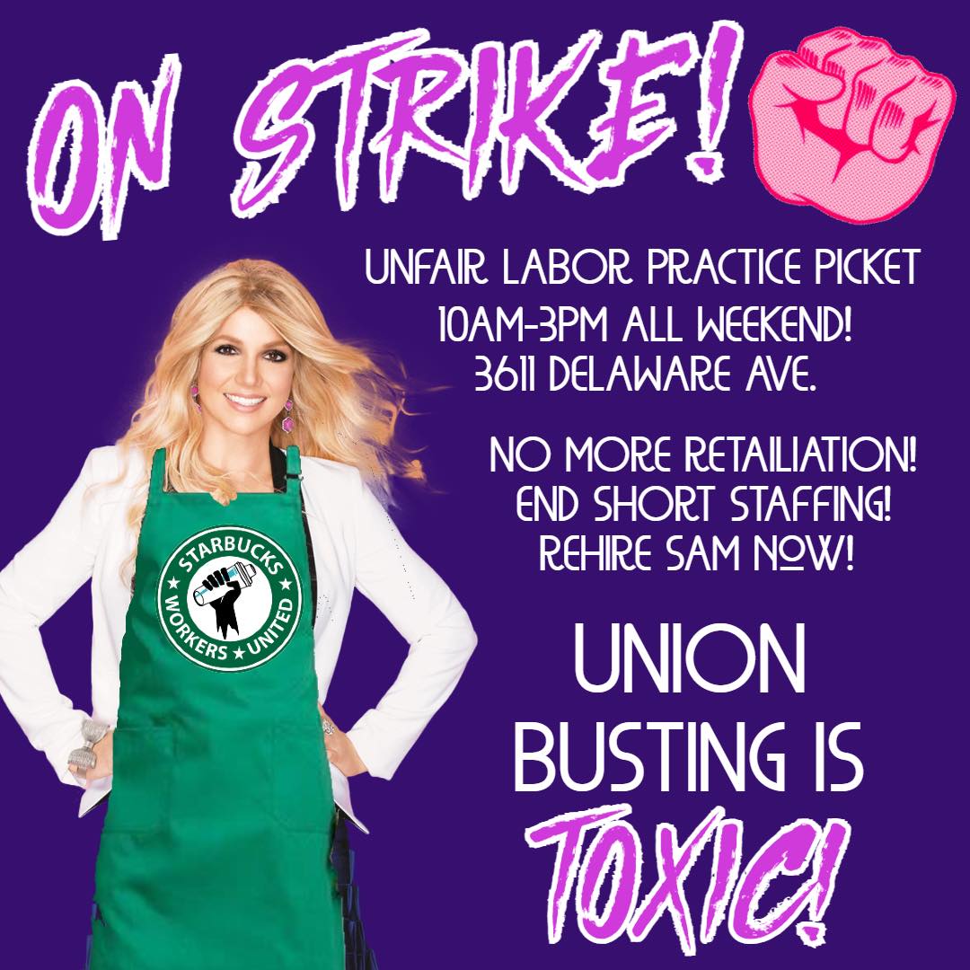 Tonawanda Baristas ‘Walk Out In Protest’ After Starbucks Fires 13-Year Employee, The Ninth Union Leader In The Buffalo Area Who’s Been Allegedly Fired By Management For Union Activity