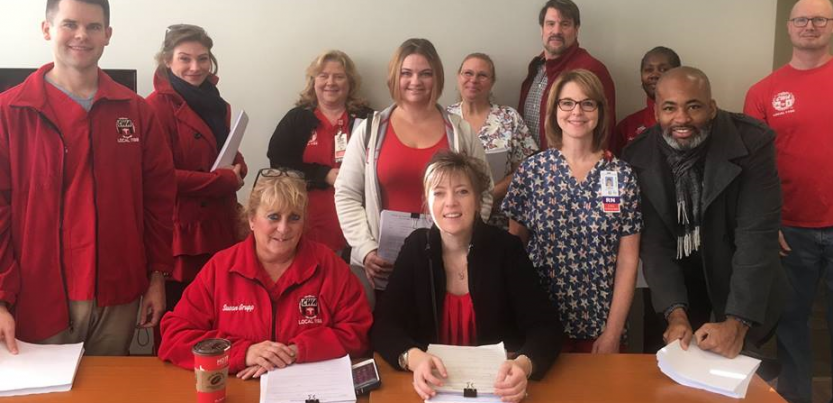 CWA-Represented Kaleida Health Workers In Buffalo ‘Successfully Stave Off’ Management's Efforts To Ban Printed Scrubs, And In The Process, ‘Built A Stronger’ Union 