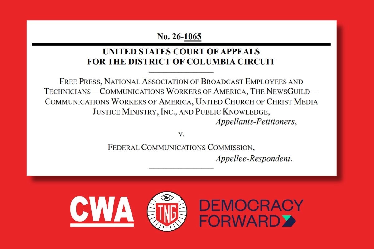 Union Coalition ‘Challenges’ FCC Approval Of Nexstar’s ‘Takeover Attempt’ Of TEGNA 