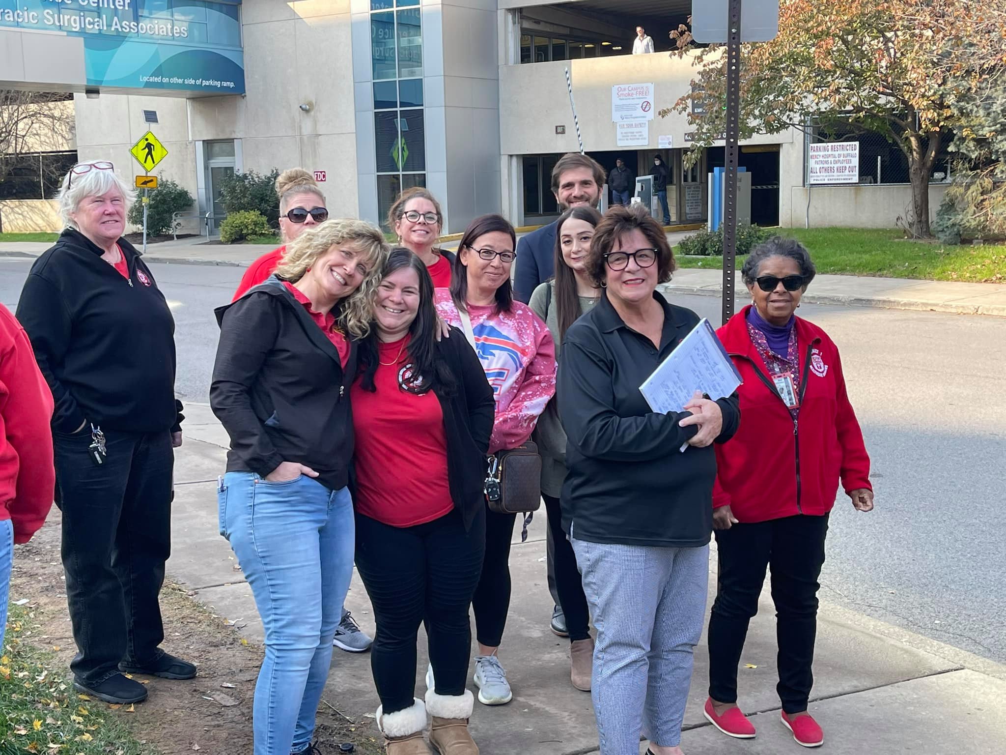 Having Won A ‘Groundbreaking’ Contract That Increases Staffing Ratios, CWA Leadership ‘Thanks Many’ After Striking Mercy Hospital Caregivers Return To Work - Next Step, ‘Working With’ Catholic Health ‘To Attract New Hires To Fill 400’ Positions