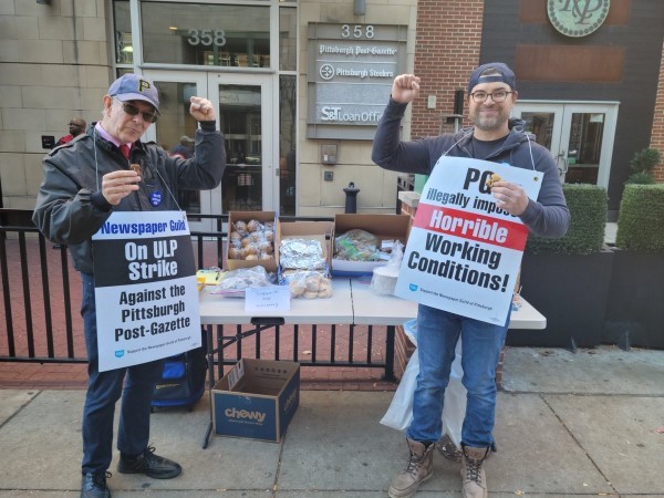 Pittsburgh Post-Gazette Newspaper Strikers ‘Face Third Holiday Season On Strike’ 