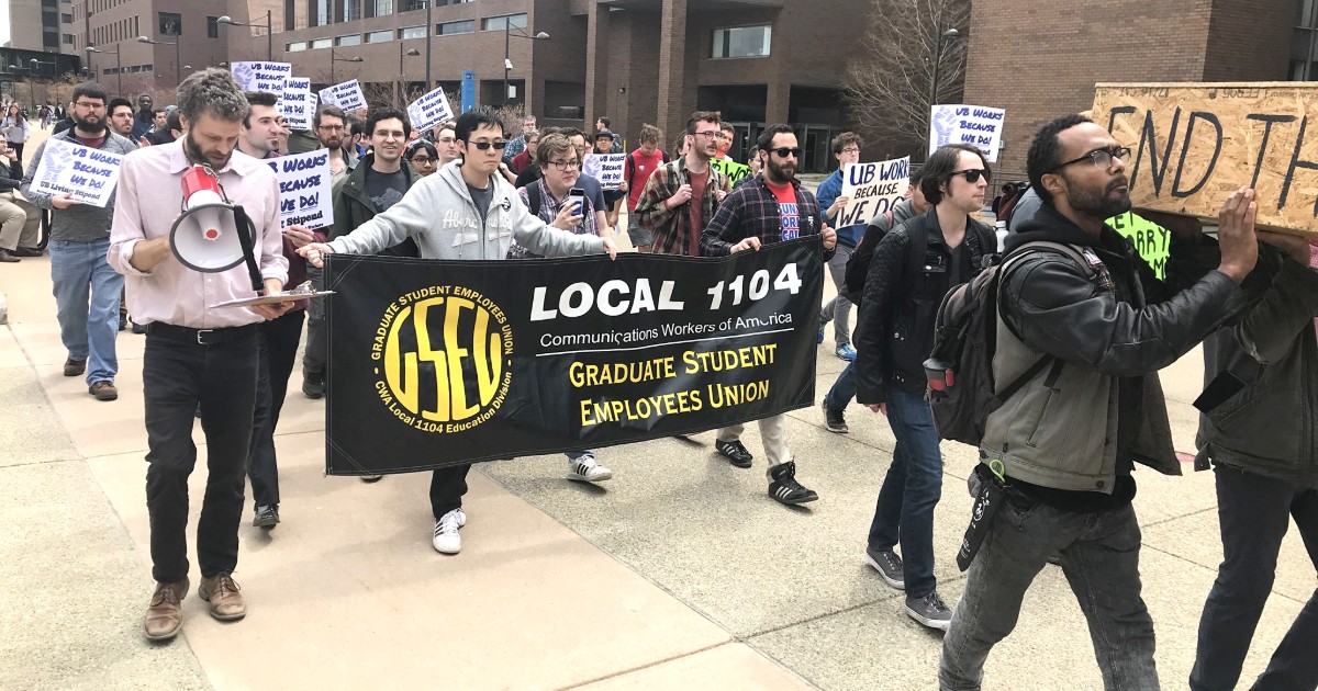 Communications Workers Of America-Represented Educators At The University Of Buffalo ‘Win Massive’ Wage Increase
