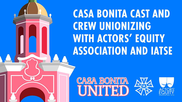 A Hollywood Reporter ‘Exclusive:’ Casa Bonita Cast & Crew Members In Denver ‘Look To Unionize’ With Actors’ Equity & IATSE - Workers, Who Include Cliff Divers & Other Performers, Cite ‘Unsafe’ Work Conditions & Pay