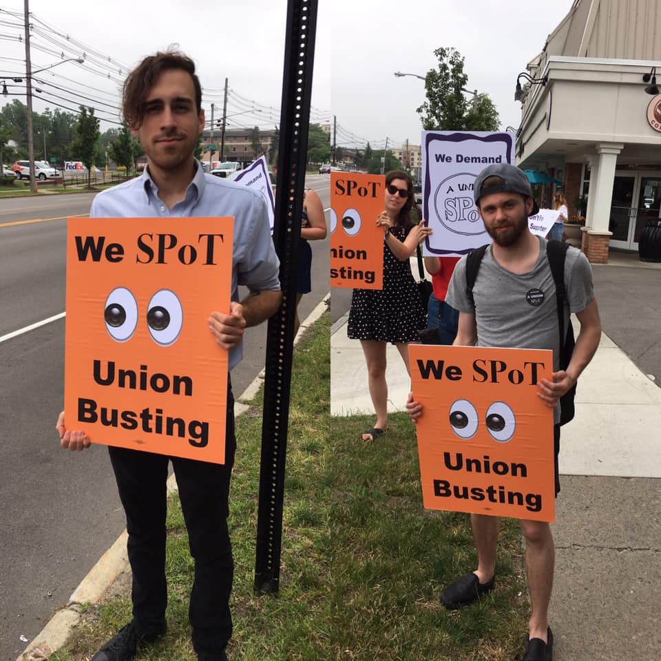 A ‘Tale Of Two’ SPoT Coffee Workers: One In Rochester Who Successfully Unionized His Workplace & The Other In Buffalo Who Was Allegedly Fired For Trying To Do The Same 