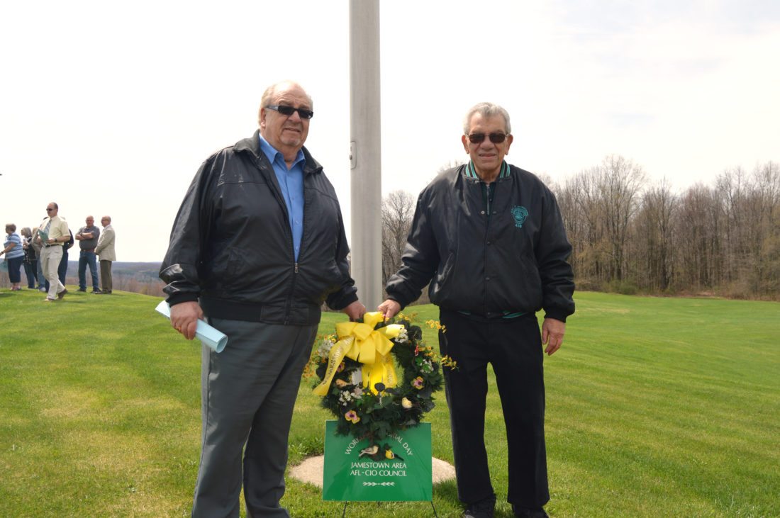 Organized Labor In Chautauqua County Holds Its 18th Annual Workers Memorial Day Service