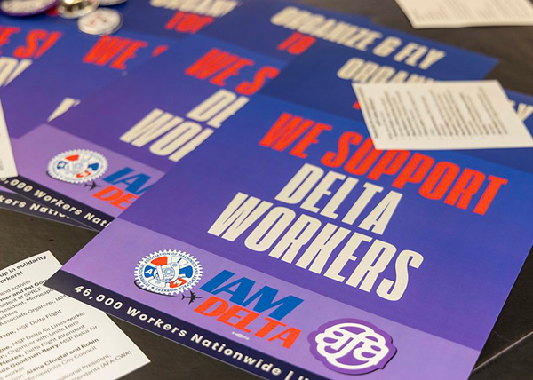 Delta Workers ‘Push For Vote’ To Form Union In Minnesota