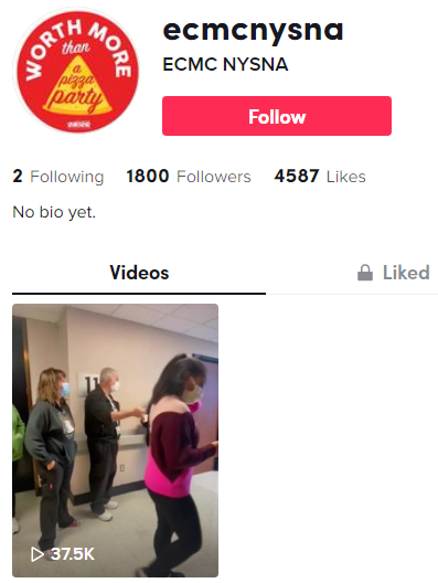 “This Video Is A ‘Poster Child For The Need For Safe Staffing’” - NYSNA Nurses’ TikTok Video Involving ‘Staffing Frustration’ At Buffalo’s Erie County Medical Center ‘Goes Viral, Registers More Than 2.5 Million Views’ 