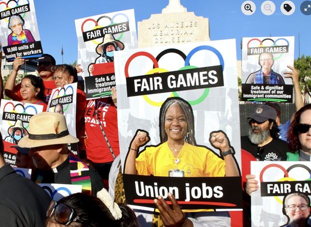 Los Angeles Unions ‘Push For New Deal’ Ahead Of 2028 Olympics
