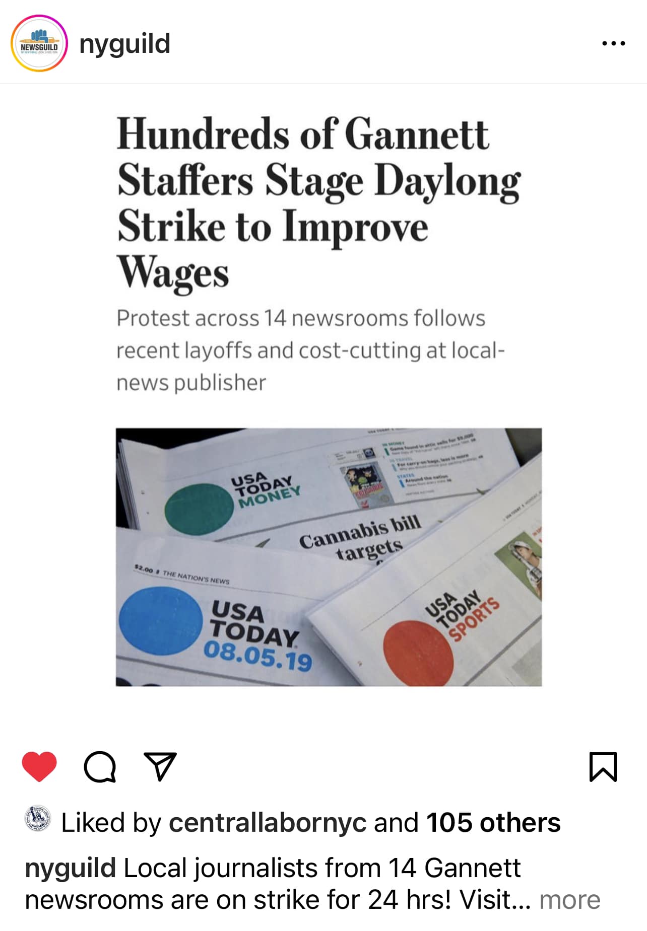 Hundreds Of Gannett News Staffers - Including At The Rochester Democrat And Chronicle, Stage One-Day Strike ‘Over Cost-Cutting Measures’