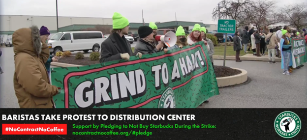 ‘Grind To A Halt’ - Striking Starbucks Workers Say Company ‘Has Made No Contact’