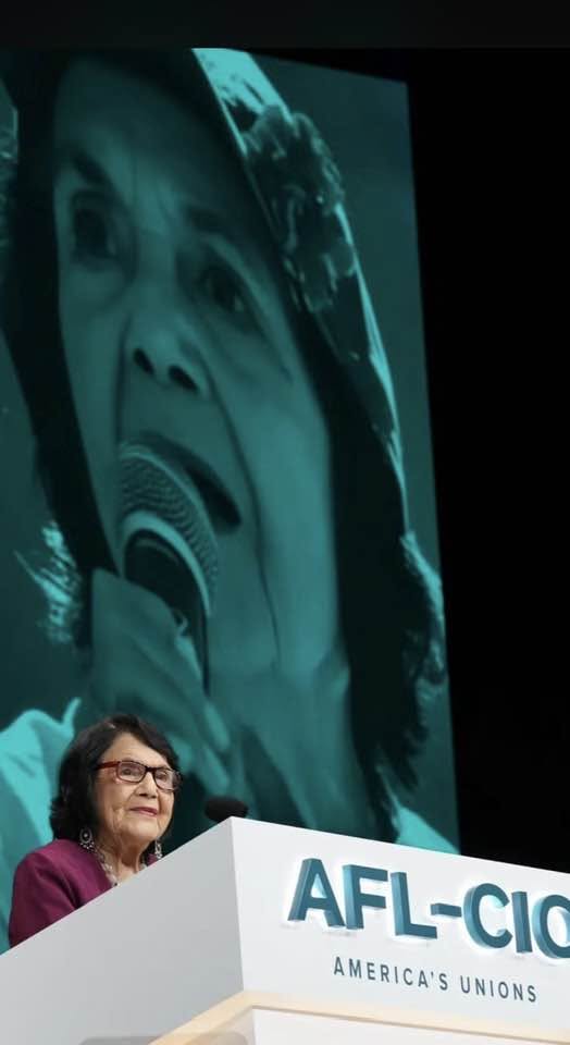 The National AFL-CIO Honors The Late Labor Icon Dolores Huerta: “Her Super-Power Was Sparking Workers To Achieve What Was Thought To Be Unachievable” 