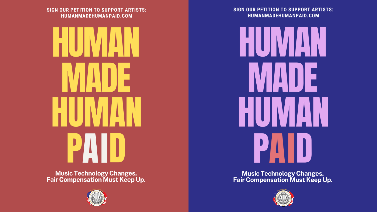The American Federation Of Musicians Launches The ‘Human Made, Human Paid’ Campaign ‘To Fight AI Exploitation & Protect Musicians’ Creative Rights’