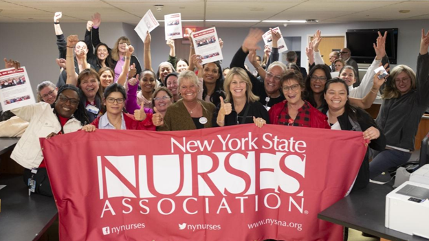 Huntington Hospital Nurses Vote Unionize With The New York State Nurses Association