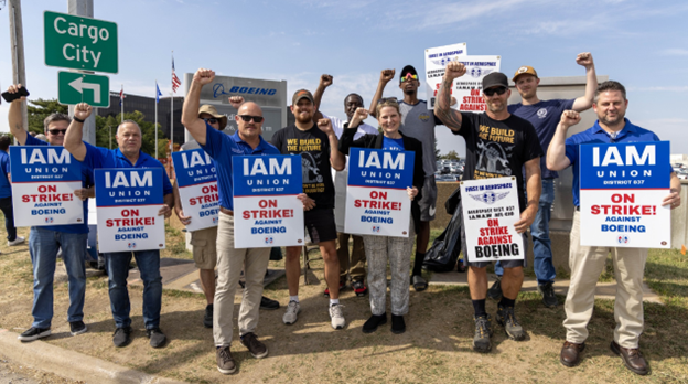 ‘Fight Together, Win Together:’ Striking Boeing Workers Rally In St. Louis - Both Sides Meet With Mediator, But Talks Fail, Boeing Reportedly Now Wants To ‘Expand Plans To Replace’ Striking Workers 