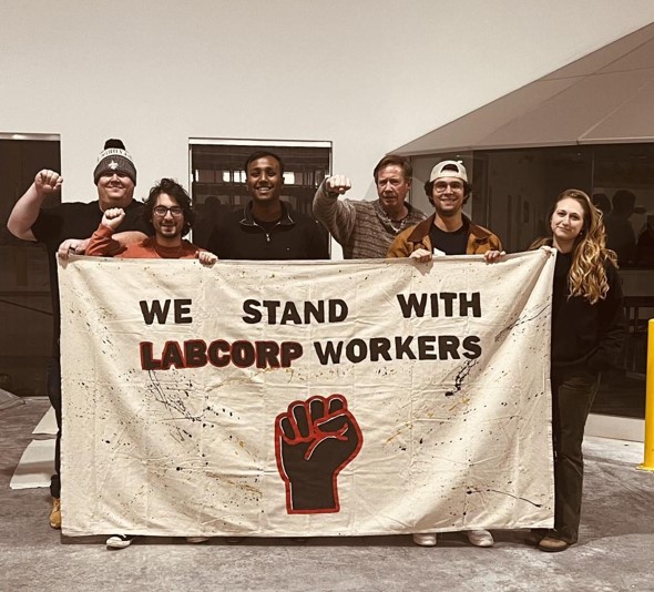 Labcorp Workers In Atlanta ‘Go Union,’ Vote To Join IUPAT