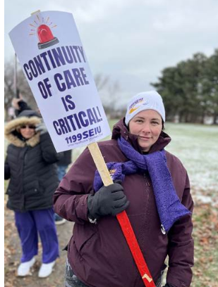 Unionized Kenmore Nursing Home Workers Picket Over ‘Continuity Of Care, Reliance On’ Agency Workers & ‘A Lack Of Competitive Wages’ At One Of Western New York’s ‘Last Non-Profit’ Nursing Homes