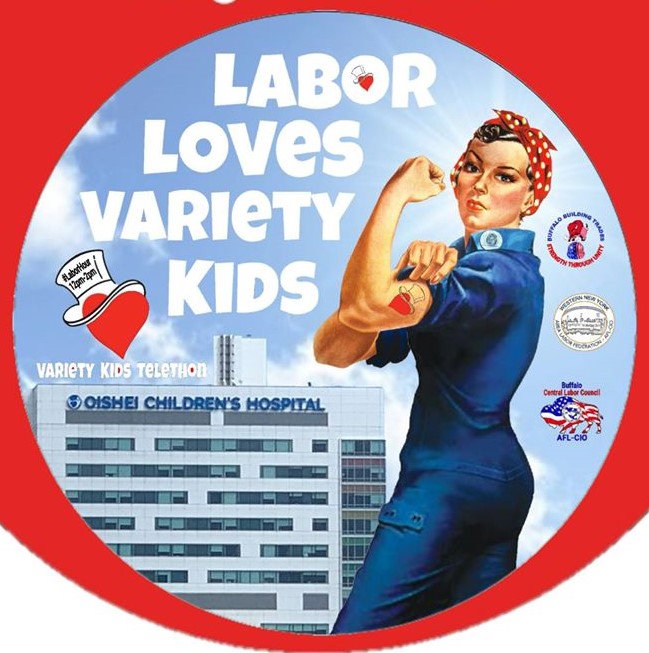 WNY Labor ‘Shines’ At the 2020 Variety Club Kids Telethon, Area Unions Donate More Than $40,000 Towards Effort To Aid The John R. Oishei Children’s Hospital of Buffalo - Overall, The 58th Annual, Two-Day Event Raised More Than $1 Million