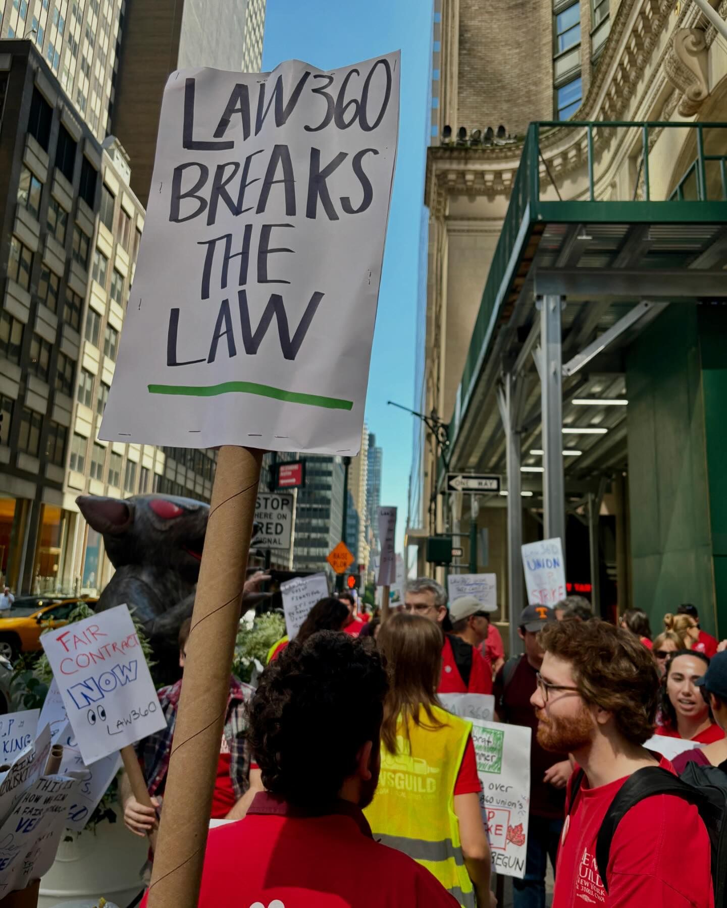 ULP Strike: Law360 Union Walks Off The Job