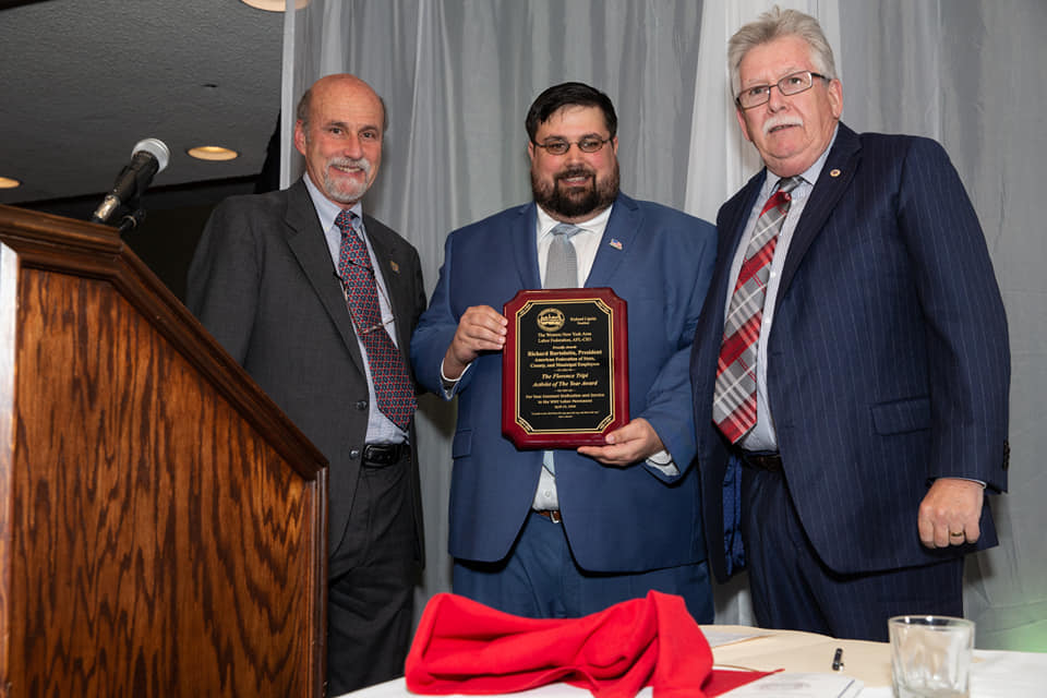 The 2019 WNY Area Labor Federation Awards Dinner: CWA’s National President Calls On Unionists To ‘Get Involved’ In the 2020 Presidential Campaign & The Flo Tripi Labor Activist Of The Year Winner Asks All ‘Not To Shun’ Union Trump Supporters