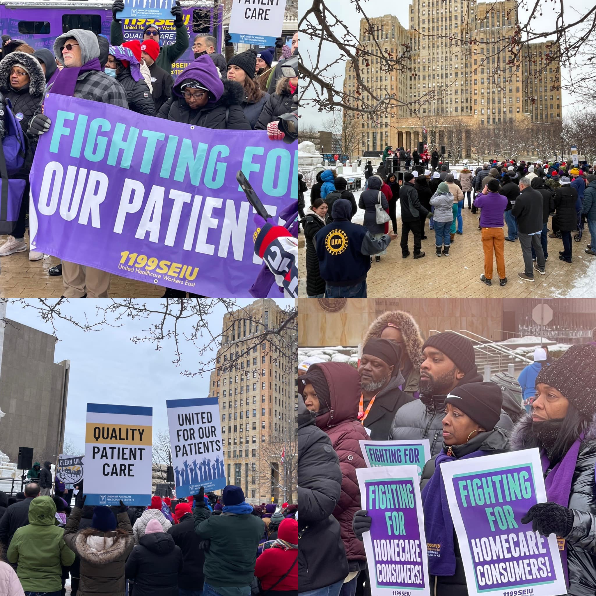 Thousands Of Unionized Health Care Workers Rally Across NYS - Including Buffalo, Call On Governor Hochul To ‘Adequately Fund’ Medicaid, The Public Health Insurance Program ‘That More Than Seven Million Low-Income New Yorkers Rely On’