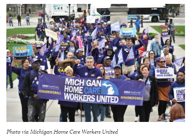 Michigan Home Health Care Workers ‘Are One Step Closer’ To Forming A Union