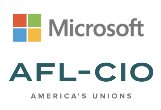 The National AFL-CIO & Microsoft ‘Announce A New Tech-Labor Partnership ...
