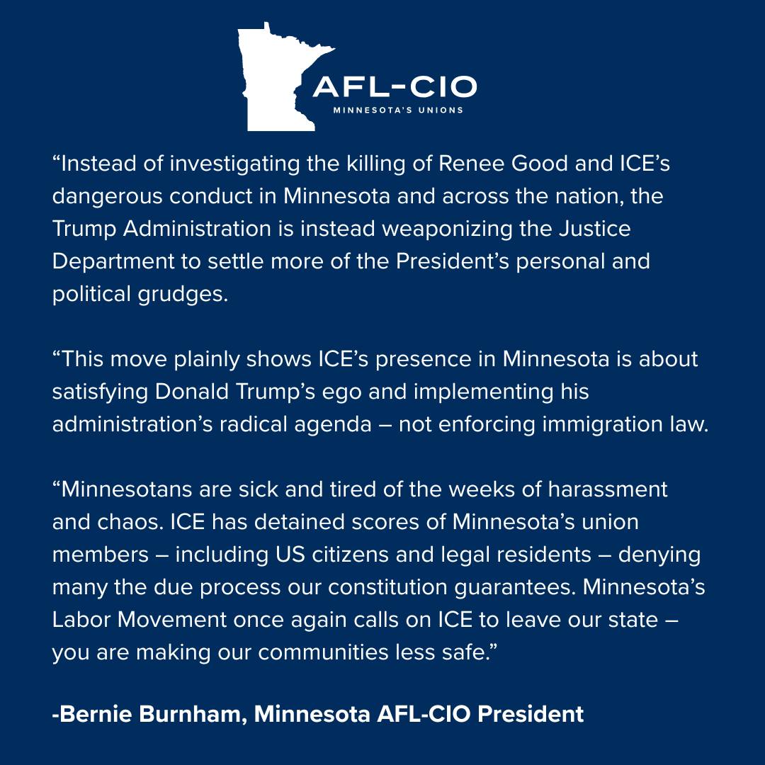 Union Leaders ‘Warn The Entire Nation Is At Risk’ From Trump’s ‘Anti-Immigrant Violence’