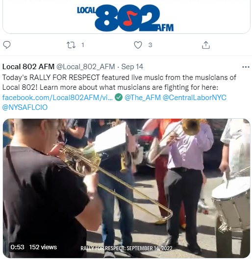 Union-Represented Workers Employed At The New School In New York City ‘March For Respect,’ Publicly Request Management ‘Bargain In Good Faith’