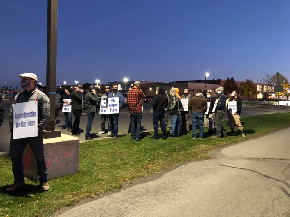‘Networking Future Generations’ - Niagara County Building Trades Council Rallies At Niagara Wheatfield High School In An Attempt To ‘Highlight The Need To Hire Local’ Construction Workers On Its $20 Million Capital Improvement Project