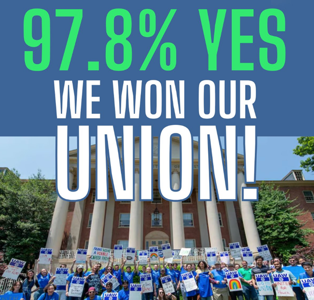 U.S. National Institutes Of Health Researchers Vote ‘To Form A Union For The First Time’ - New Bargaining Group Will Represent Thousands Of Early Career Scientists