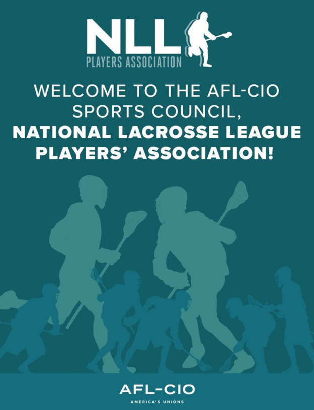 The National Lacrosse League Players’ Association Joins The National AFL-CIO - NLLPA Affiliation Brings AFL-CIO Membership To 64 Unions, Showcasing Historic Organizing Across Professional Sports & The Labor Movement As A Whole