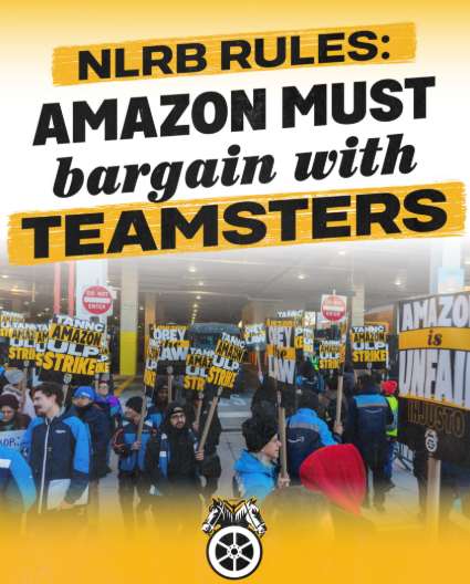 NLRB Rules Amazon ‘Must Negotiate With’ Staten Island Warehouse Workers