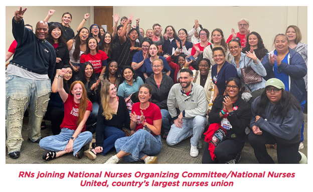 Chicago Nurses At Saint Mary Of Nazareth Hospital ‘Go Union,’ Join NNOC/NNU 