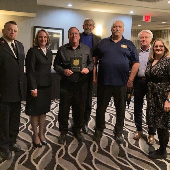 “Labor’s Made Up Of ‘Real’ People ‘Who Care About Their Neighbors” - The Salvation Army Presents The Niagara-Orleans AFL-CIO Labor Council With Its ‘Good Neighbor Award’ For Its Participation In ‘Coming To The Aid’ Of 25 Families This Christmas