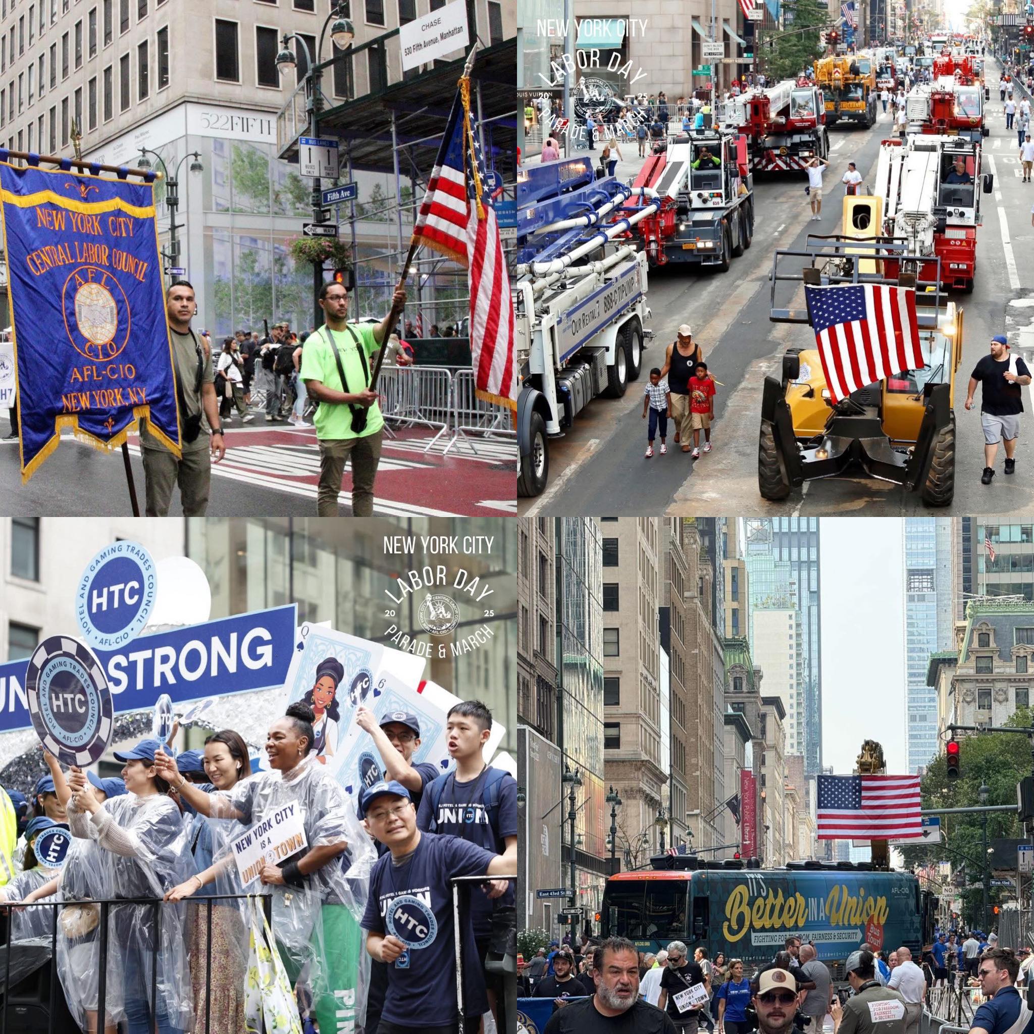 ‘Power In Unity:’ New York City AFL-CIO Central Labor Council’s 2025 Labor Day Parade ‘Draws Thousands To Midtown’ - Governor Hochul Signs Bills Into Law That ‘Protect Union Wages Over What’s Considered Federal Uncertainty’