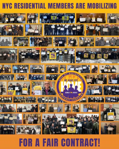 34,000 32BJ SEIU-Represented Residential Building Service Workers Launch Negotiations On A New Contract, Union ‘Prepares For A Potential Strike, If Necessary, To Protect Their Benefits & Catch Up On Cost-Of-Living/Inflation’